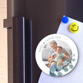 Imã Nana Te Ama Eucalyptus Deixa Fotografia Mag Magnet