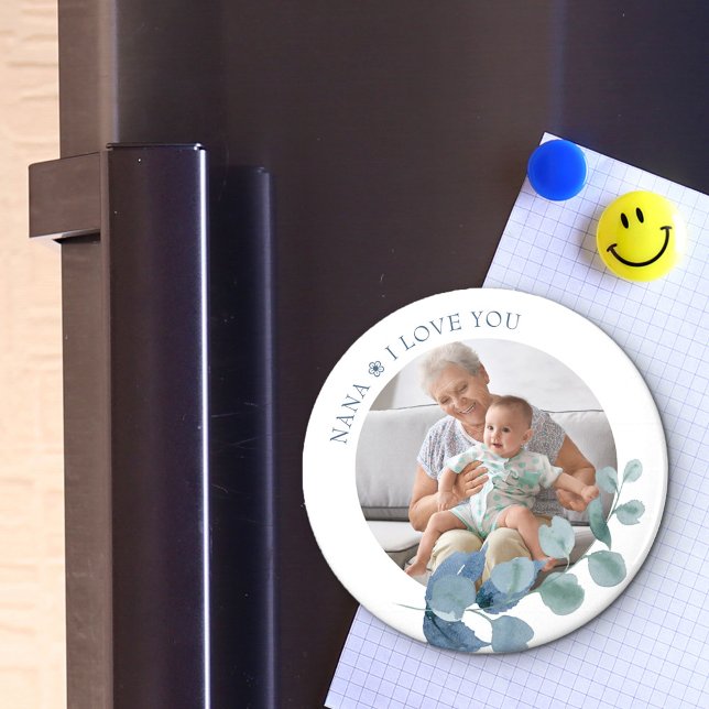 Imã Nana Te Ama Eucalyptus Deixa Fotografia Mag Magnet (Criador carregado)