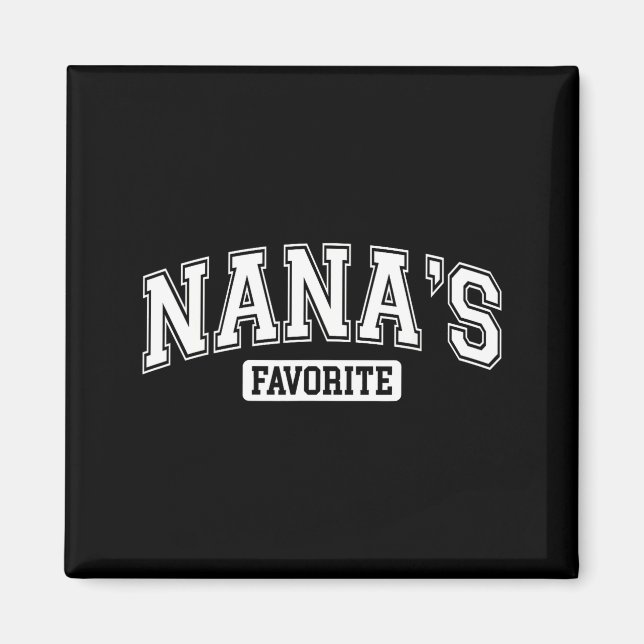 Imã Nana's Favorite Family Baby Granhild Quote Family  (Frente)