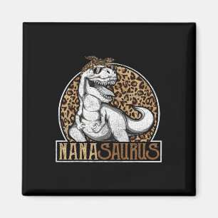 Imã Nanasaurus Dinossaur Nana Leopardo
