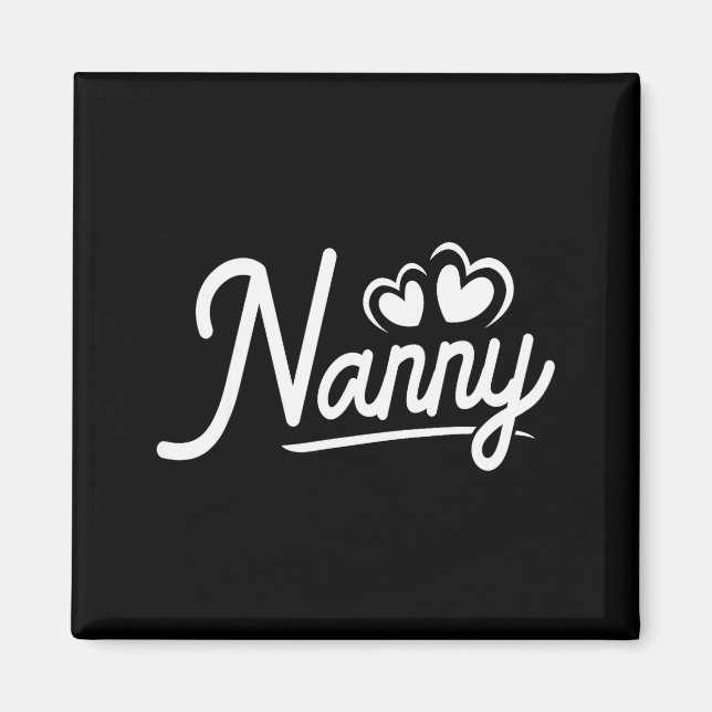 Imã Nanny From Granhildren Nanny Shirts For Women Nann (Frente)
