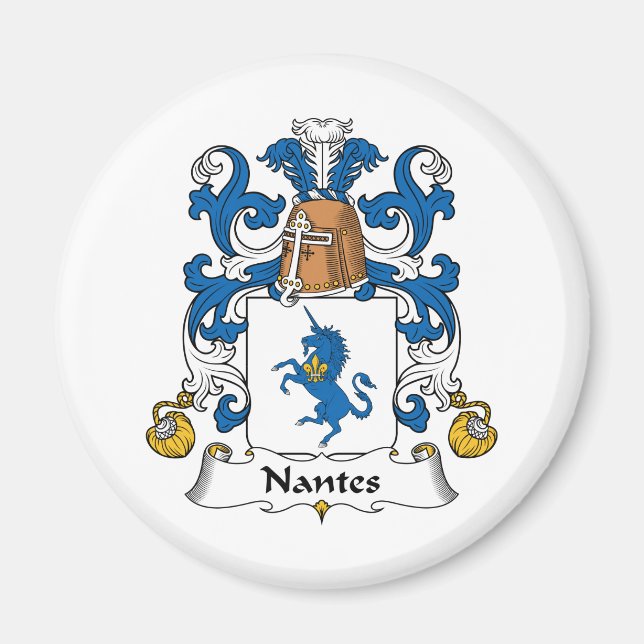 Imã Nantes Family Crest (Frente)