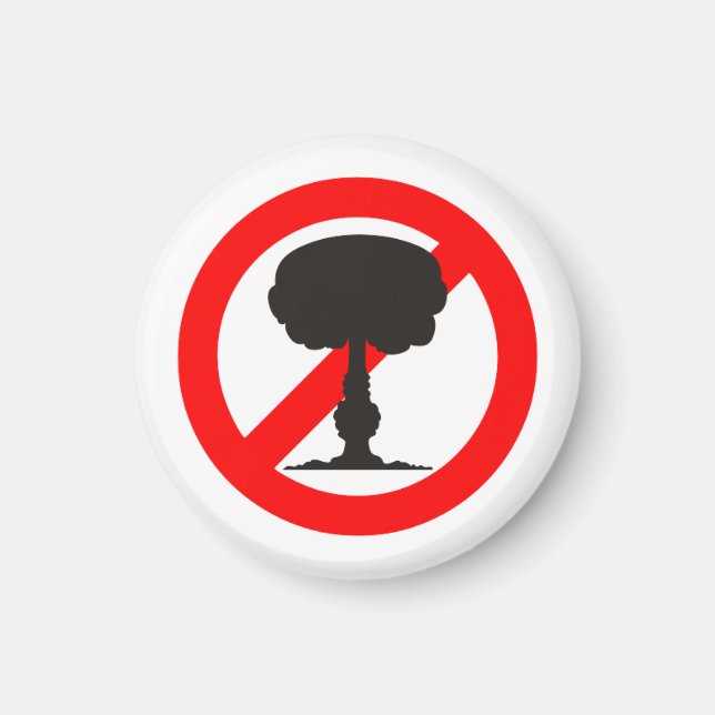 Imã Não à bomba (Frente)