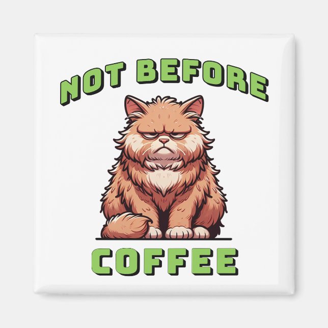 Imã Não Antes do Café (Frente)