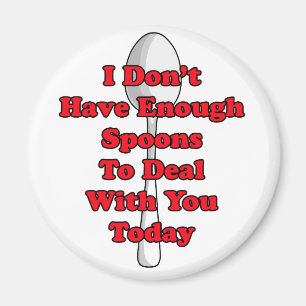 Imã Não bastante colheres!