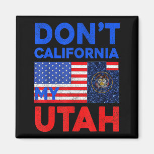Imã Não Californiu Meu Utah Estados Unidos Engraçado U