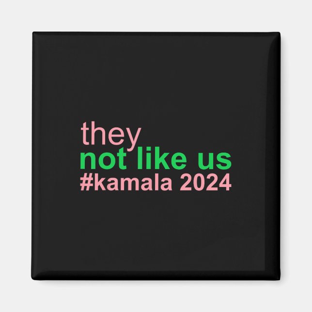 Imã Não Como Nós, Kamala 2024, Votamos Harris Para Pre (Frente)