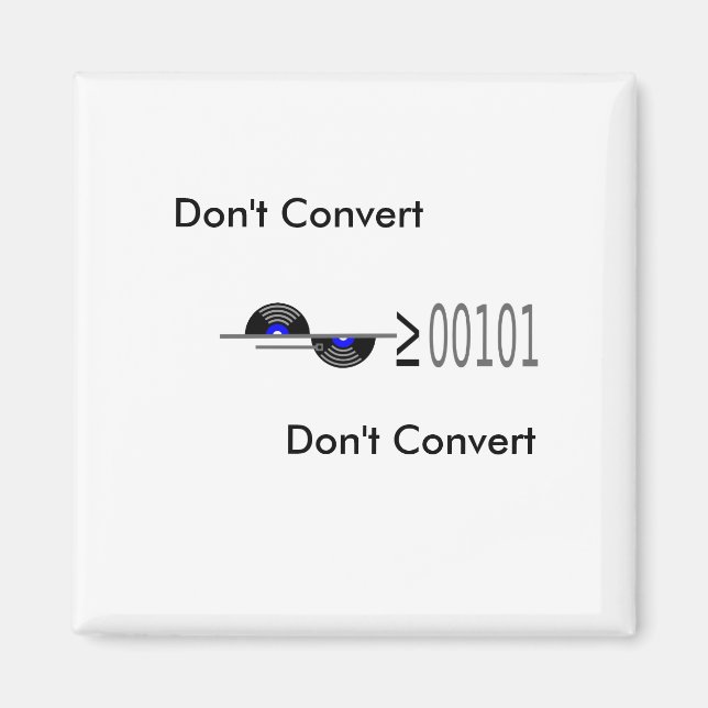 Imã Não Converter (Frente)