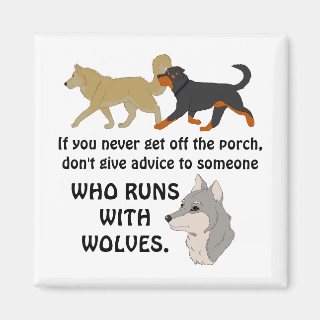 Imã Não dê conselhos da varanda (Frente)