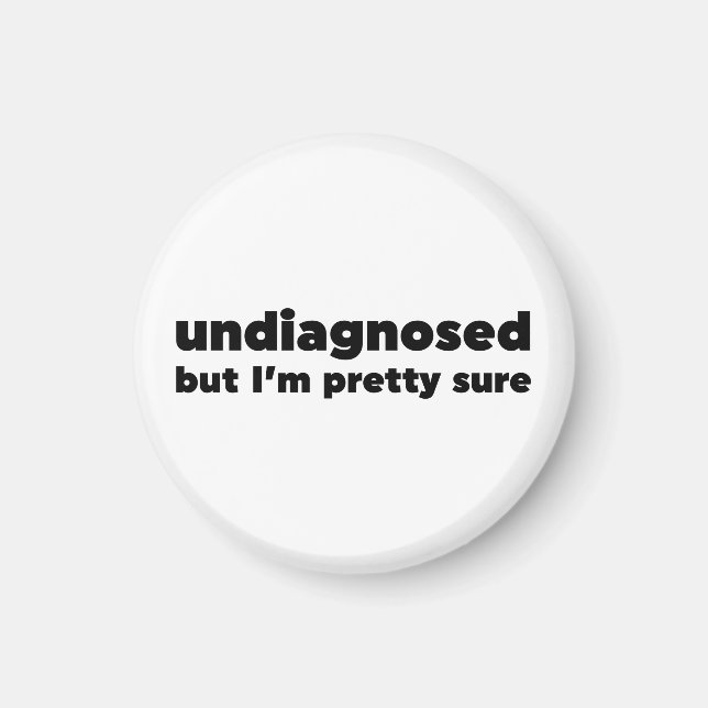 Imã Não diagnosticado, mas estou bonito (Frente)