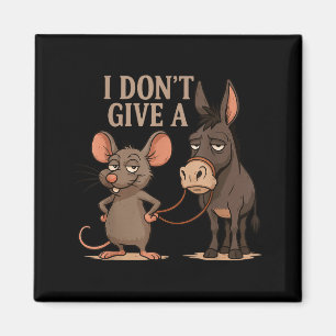 Imã Não dou um sarcasmo de rato, meme engraçado de rat
