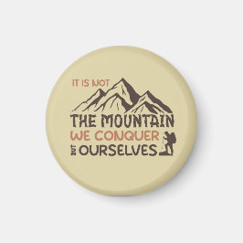 Imã não é a montanha que conquistamos, mas nós mesmos