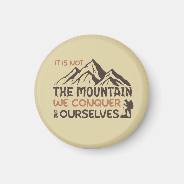 Imã não é a montanha que conquistamos, mas nós mesmos (Frente)