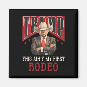 Imã Não é minha primeira camisa de rodeio ocidental do
