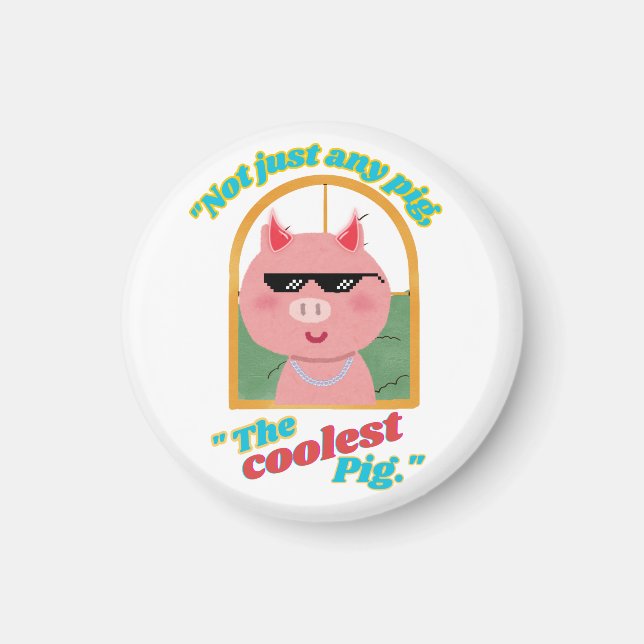 Imã Não é só um porco, o porco mais legal (Frente)