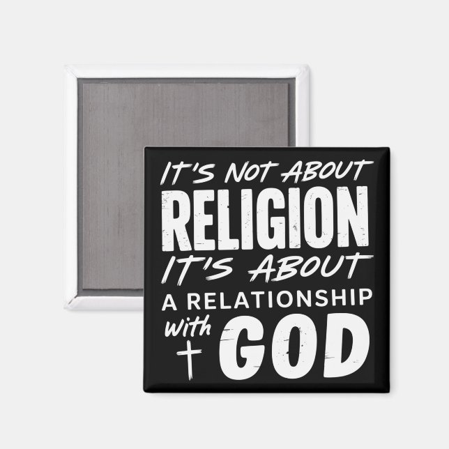 Imã Não é sobre a Declaração de Fé Religiosa Espiritua (Front/Back)