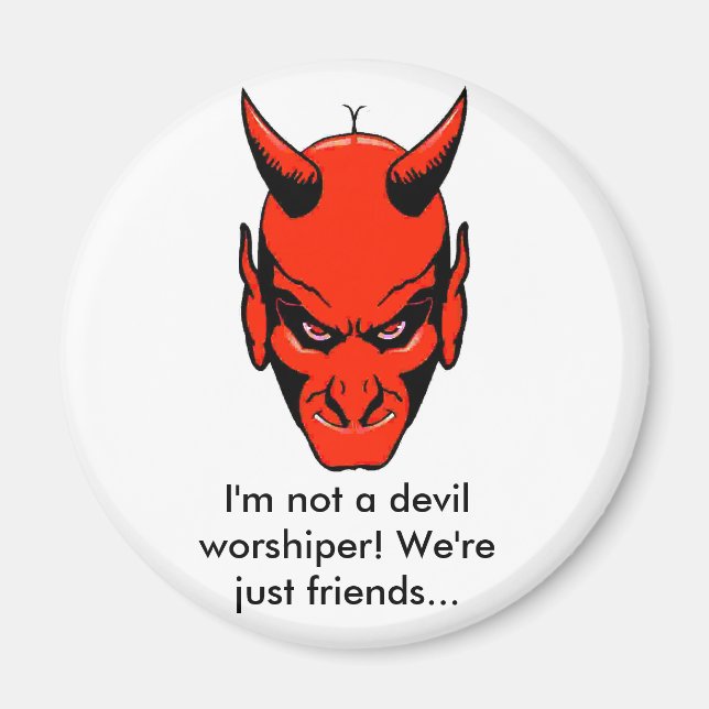Imã Não é um Adorador do Diabo (Frente)