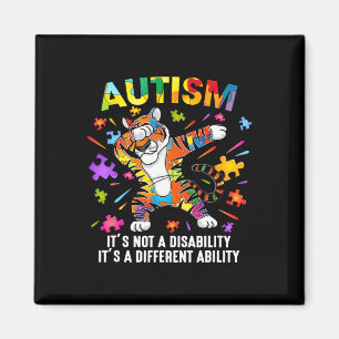 Imã Não É Um Tigre de Conscientização sobre Autismo Di