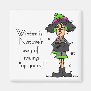 Imã Não é um ventilador do inverno