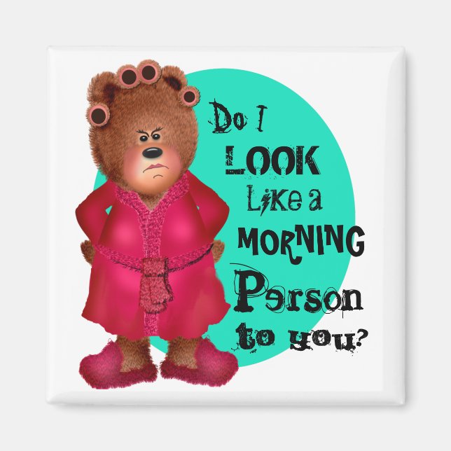 Imã Não é uma Pessoa da Manhã (Frente)