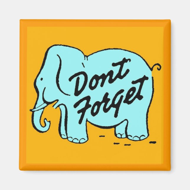 Imã Não Esqueça o Magnet (Frente)