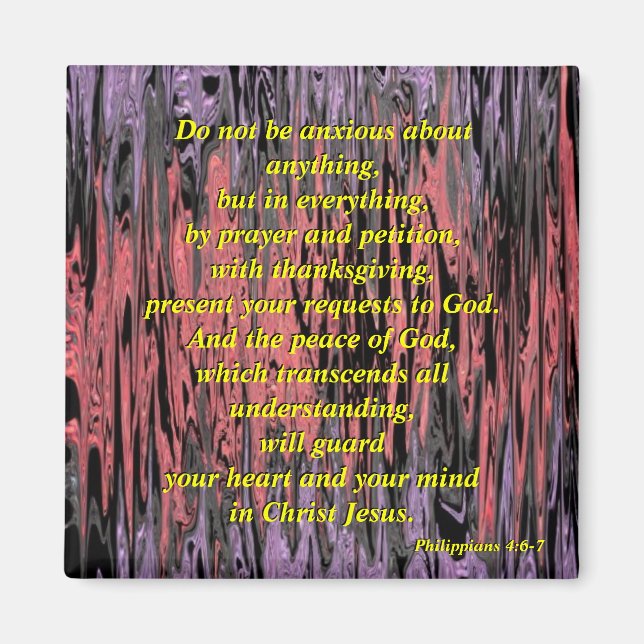 Imã Não Estar Ansioso (distorcido) (Frente)