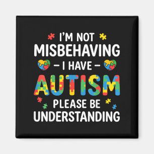 Imã Não Estou Me Comportando Mal, Tenho Autismo, Seja