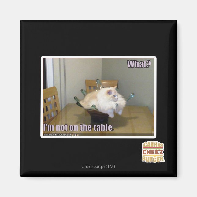 Imã Não estou na mesa (Frente)