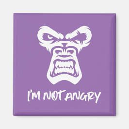 Imã Não estou zangado, o macaco