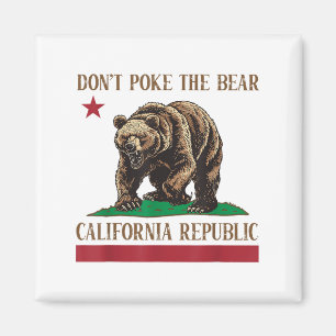 Imã Não faça a camisa do Urso da Califórnia