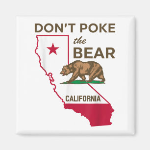 Imã Não faça cocô no urso na República da Califórnia