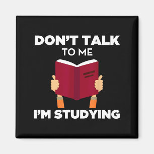 Imã Não Fale Comigo Estou Estudando Livro Engraçado Es