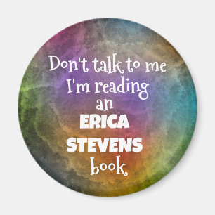 Imã Não fale comigo, estou lendo um livro de Erica St