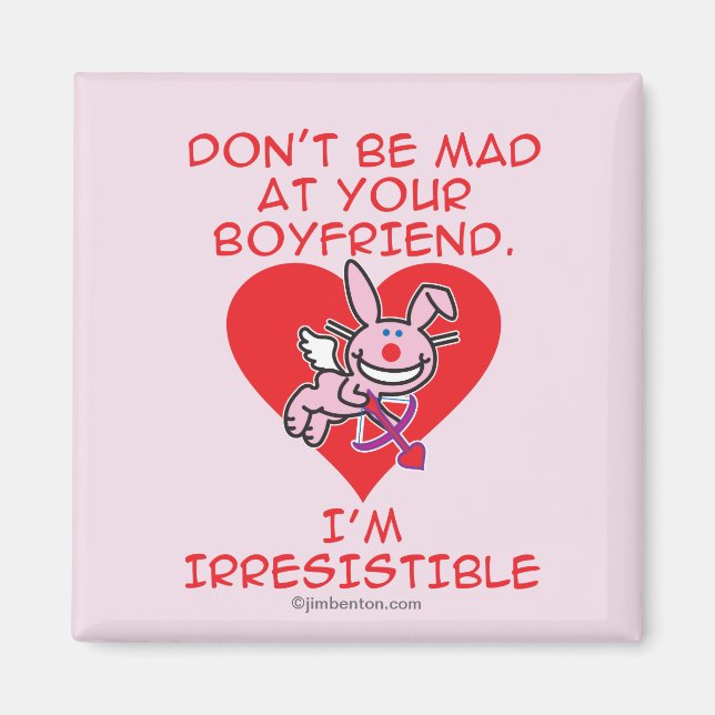 Imã Não fique bravo (Frente)