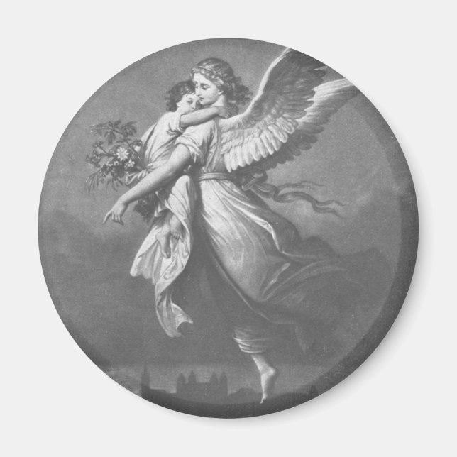 Imã "Não foi um anjo que visitou a Terra Verde." (Frente)