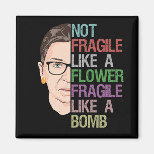 Imã Não frágil como uma flor frágil como uma bomba