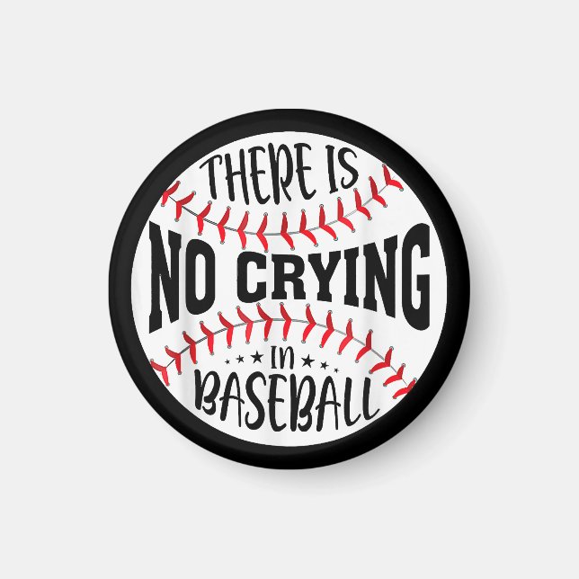 Imã Não Há Choro No Beisebol (Frente)