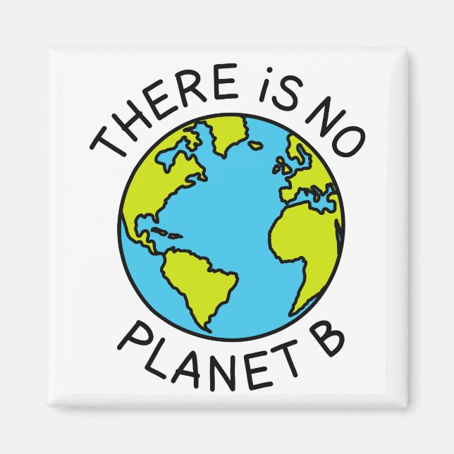 Imã Não Há Conceito Ambiental Do Planeta B2 (Frente)