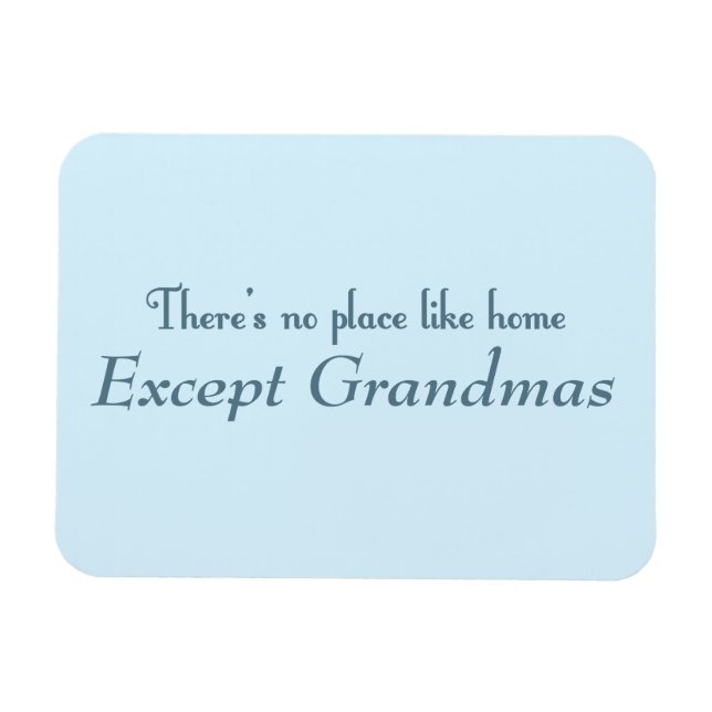 Ímã Não há lugar como casa (Horizontal)