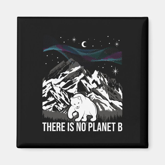 Imã Não Há Planeta B - Proteção Ambiental Ea (Frente)