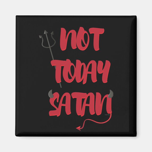 Imã Não hoje Satã (Frente)