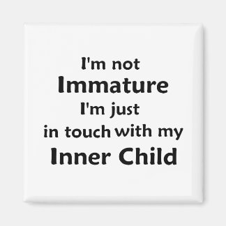Imã Não imatura, em contato com o ímã Inner Child