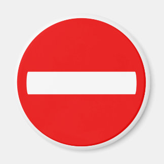 Imã Não Inserir Sinal (Magnet)