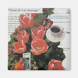 Imã Não Interrompa O Tempo De Café Da Manhã Do Dinheir