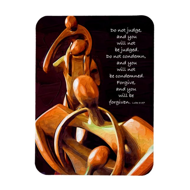 Ímã Não Julgue os Outros (Vertical)