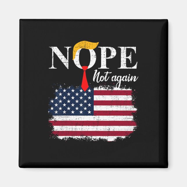 Imã Não Mais Engraçado Trump 5 (Frente)