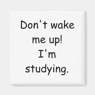 Imã Não Me Acordem Estou Estudando