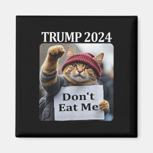 Imã Não me coma gatos para Trump 2024 1