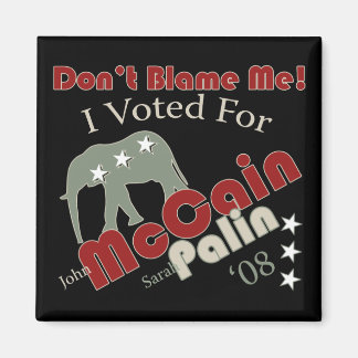 Imã Não me culpem (votei McCain Palin)