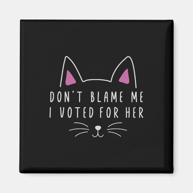 Imã Não me culpes, votei pelo seu divertido Kam políti (Frente)